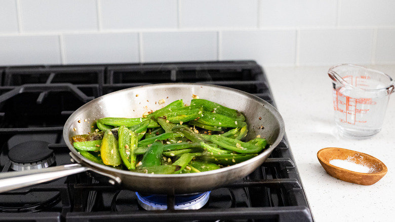 sauteeing jalapenos