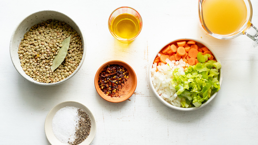 spicy lentil soup ingredients