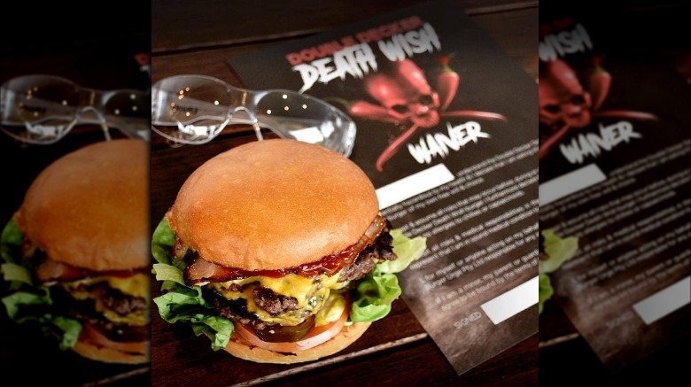 Death Wish burger