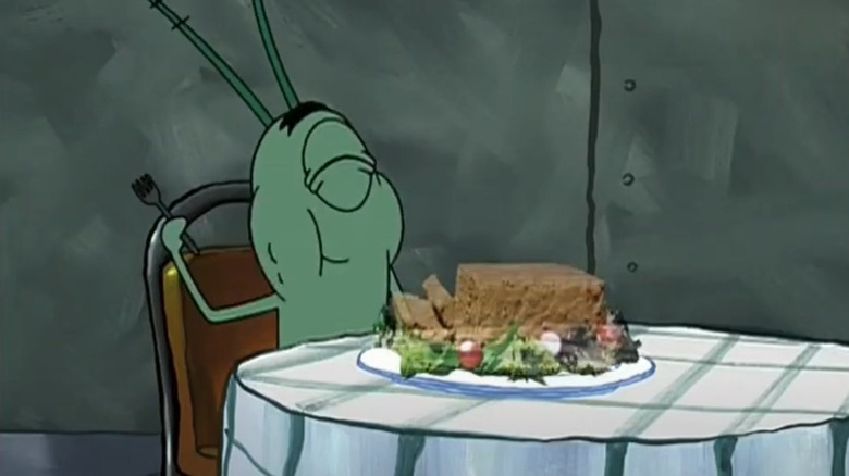 Plankton eating Holographic Meatloaf