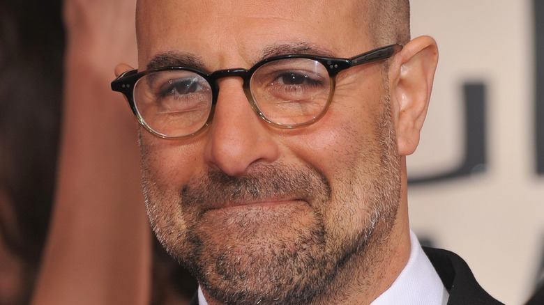 stanley tucci smiling