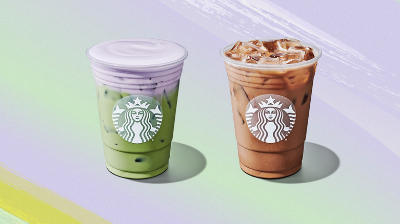 Starbucks iced spring beverages