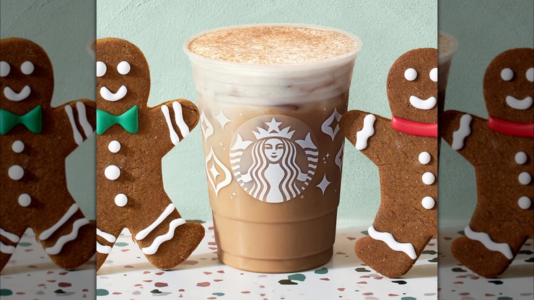 Starbucks Iced Gingerbread Oatmilk Chai