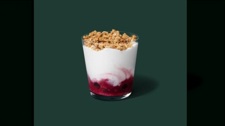 starbucks parfait yogurt