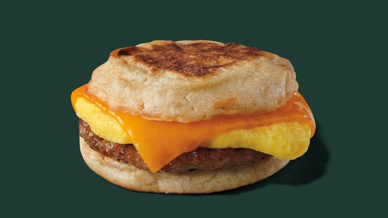 Starbucks breakfast sandwich