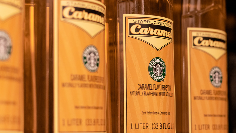 Starbucks caramel syrup