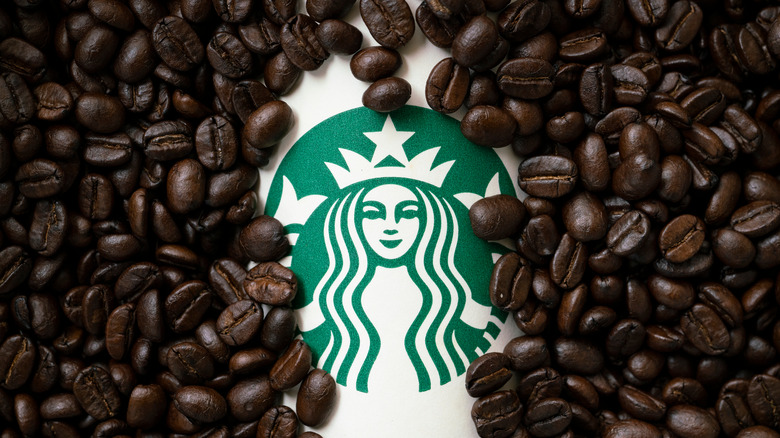 A Starbucks coffee cup