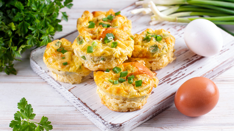 Egg Bites with eggs