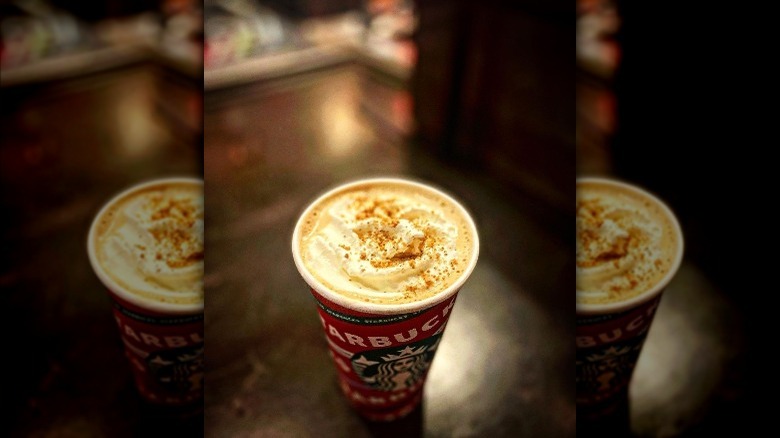 Starbucks chestnut praline latte