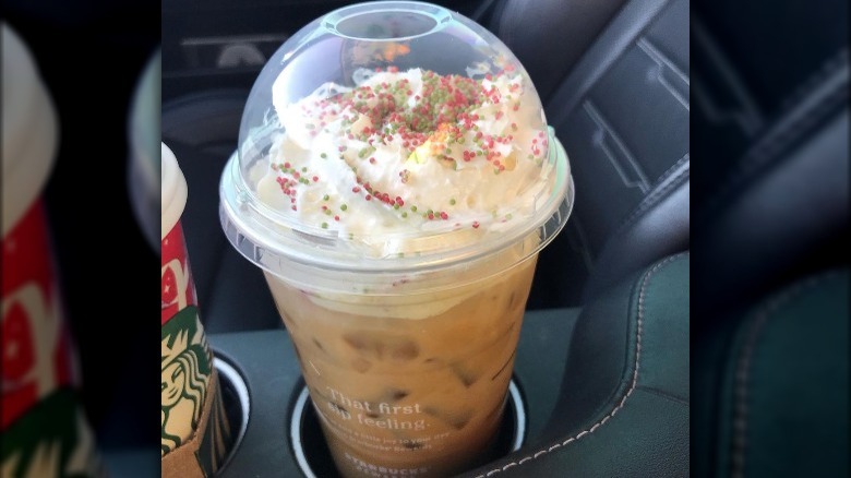 Starbucks sugar cookie latte