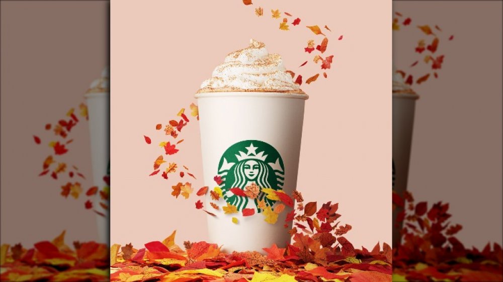 Starbucks pumpkin spice latte 