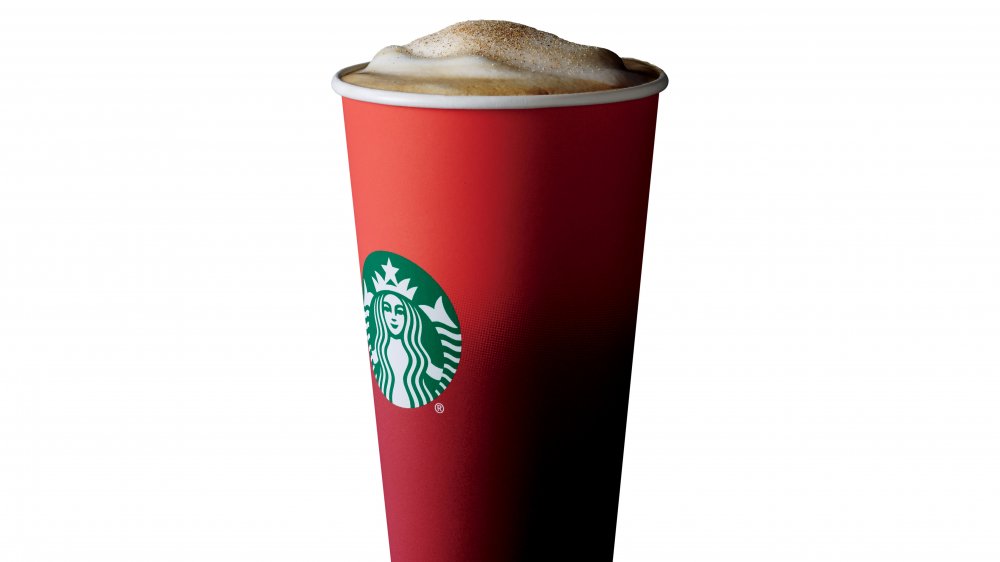 Starbucks Eggnog Latte