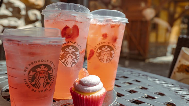 Starbucks iced drinks