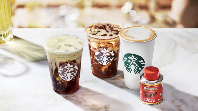 Starbucks Oleato line of drinks 