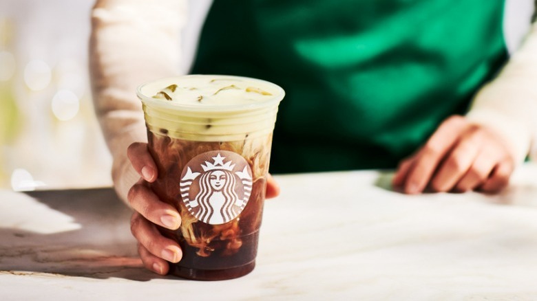 Starbucks Oleato drink