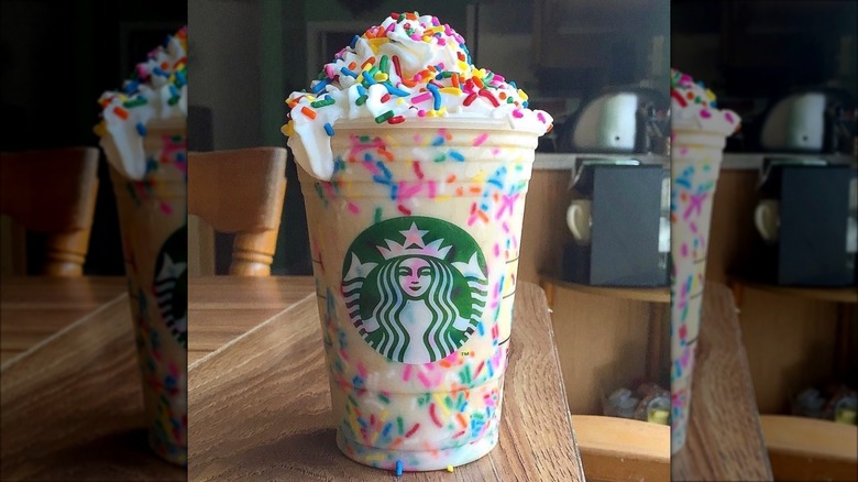 Cake Batter Frappuccino