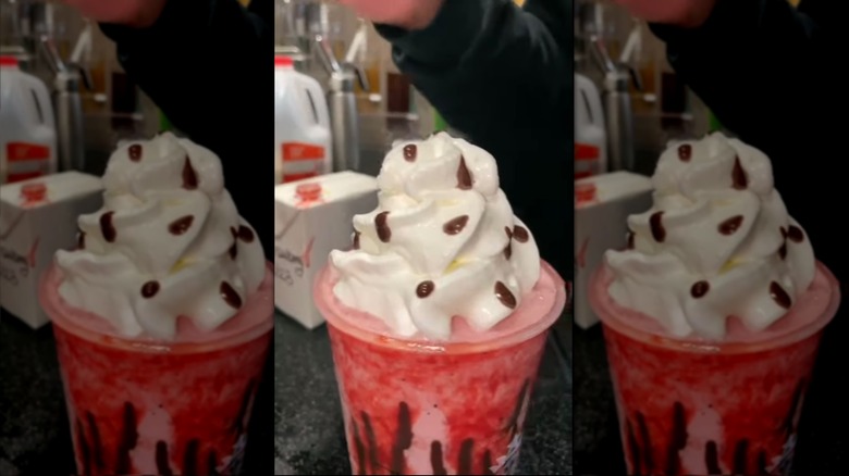 Ladybug Frappuccino