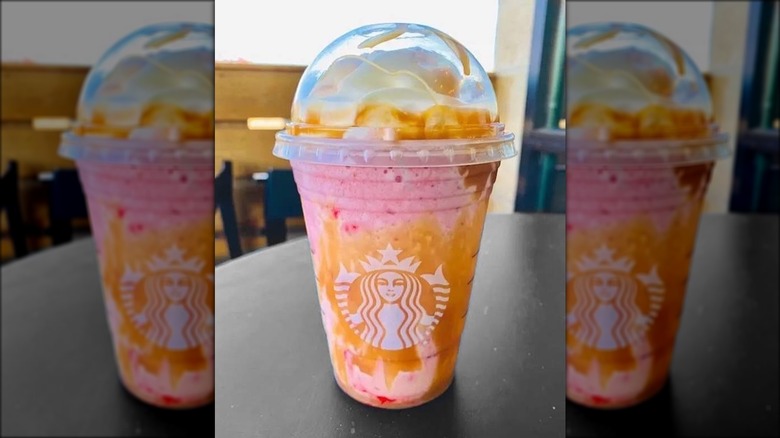 Wonder Woman Frappuccino