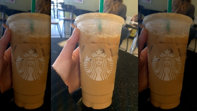 starbucks iced dirty chai