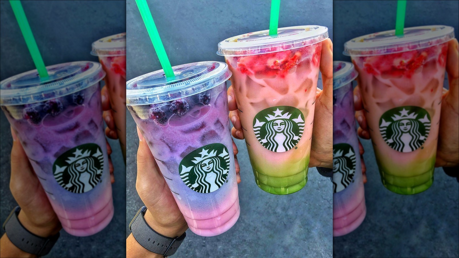 Starbucks secrets Shaken Iced Strawberry Lemonade Tell your