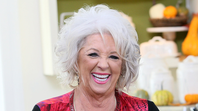 Paula Deen laughing