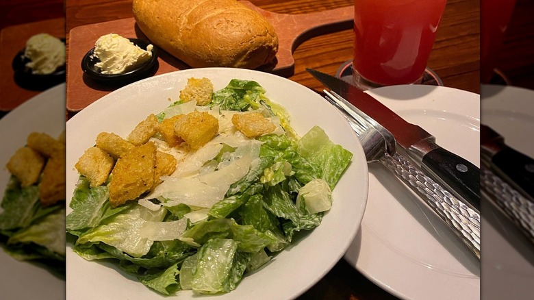 LongHorn Steakhouse Caesar salad