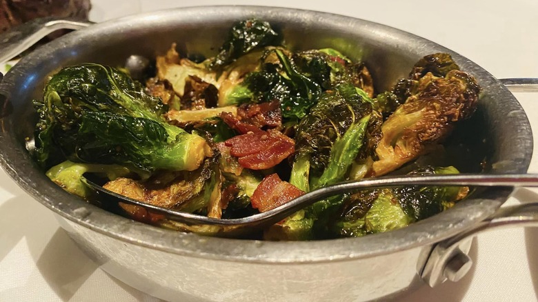 Fleming's crispy bacon Brussels sprouts