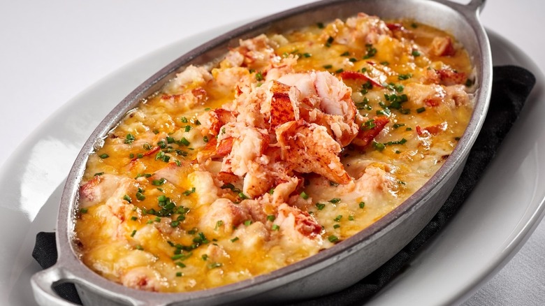 Ruth's Chris lobster macaroni and cheese