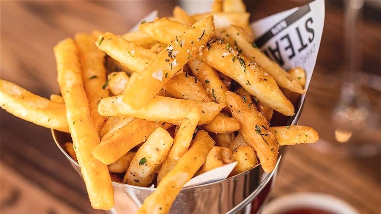 Seasoned steakhouse french fries