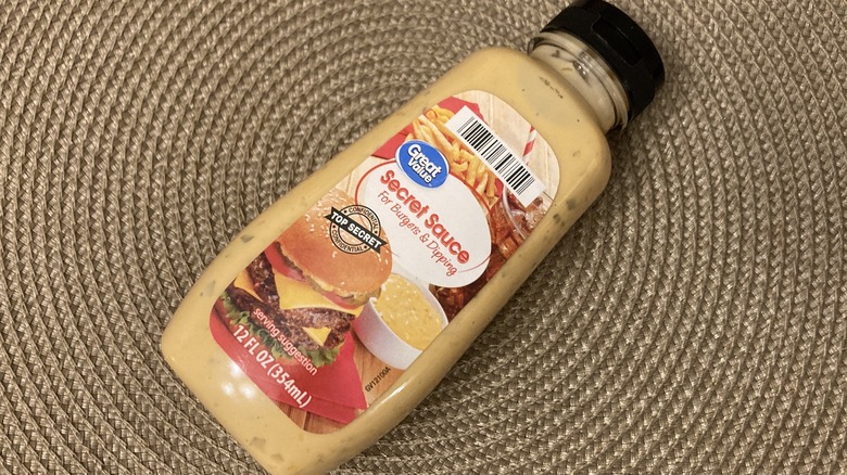 Great Value Secret Sauce for burgers