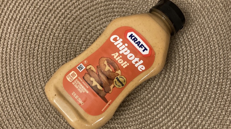 Kraft Chipotle Aioli burger spread