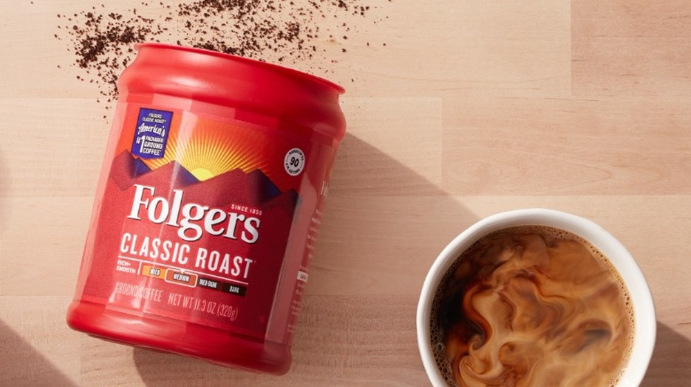 Folgers Classic Roast coffee