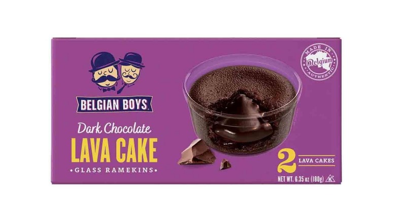 Belgian Boys Dark Chocolate Lava Cake