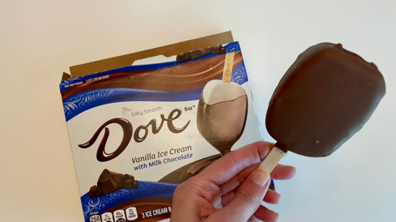 Dove bar ice cream