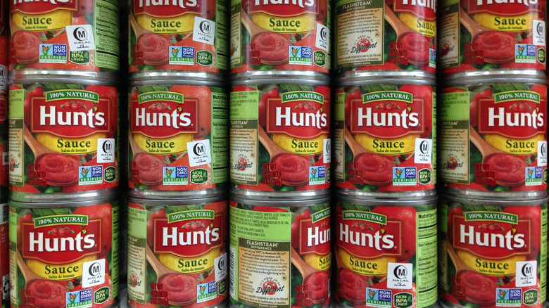Hunt's pasta sauce