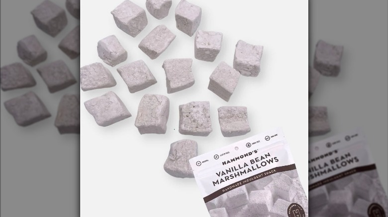 Pack of Hammond's vanilla marshmallows.