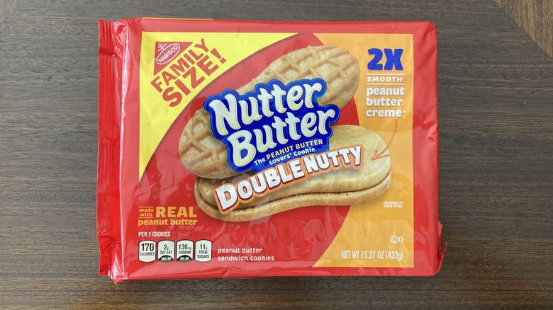 Nutter Butter Double Nutty cookies