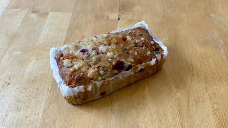 pound cake with cranberries