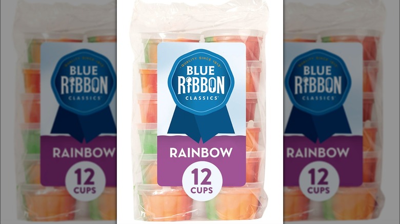 Blue Ribbon Classics Rainbow Sherbet Cups