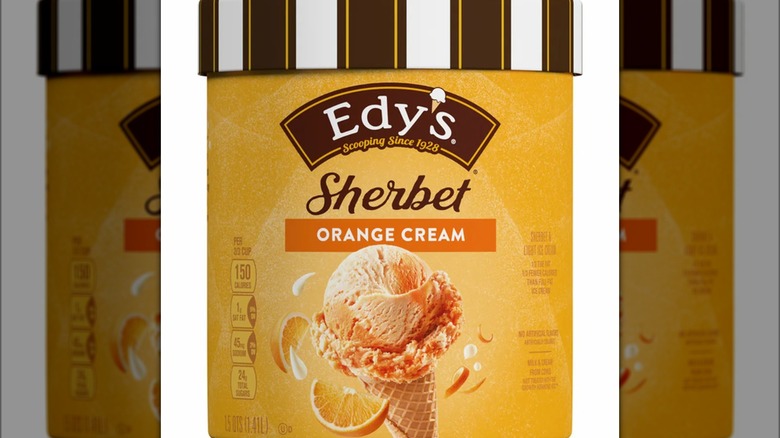 Edy's Orange Cream Sherbet