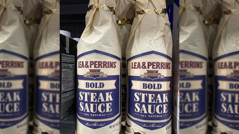 Lea and Perrins bold steak sauce