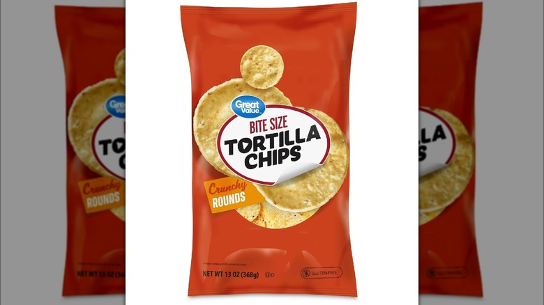 Great Value bite-size tortilla chips