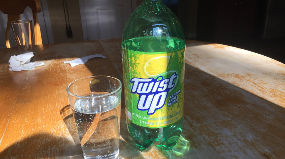 Great Value Twist Up soda bottle