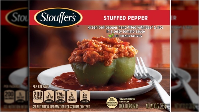 Stouffer's stuffed peppers