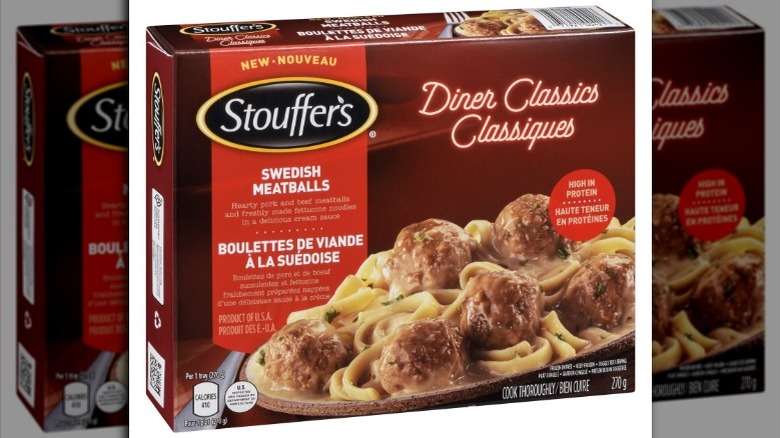 Stouffer's Swedish meatballs