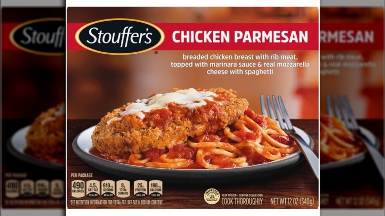 Stouffer's breaded Chicken Parmesan