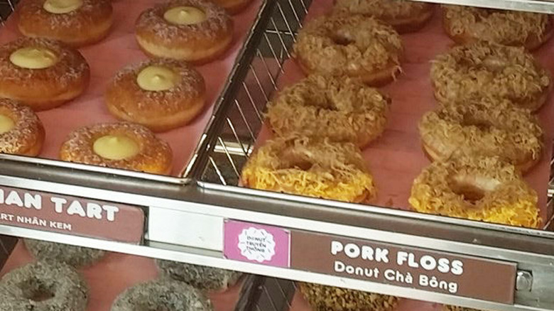 Dunkin' pork floss donuts