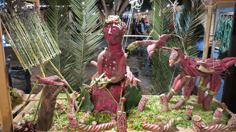 Night of the Radishes festival in Mexico