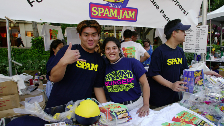 Spam Jam Waikiki stall 