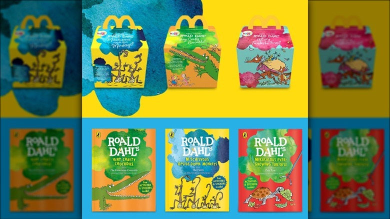 McDonald's Roald Dahl books